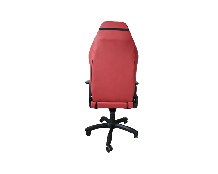 Gaming Chair: Vertex Monarch Gaming Chair Bordeaux Car Leather
